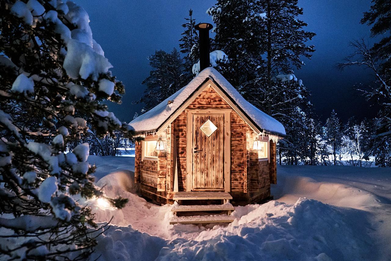 Polar Aurora Cabins Saariselka Exterior photo